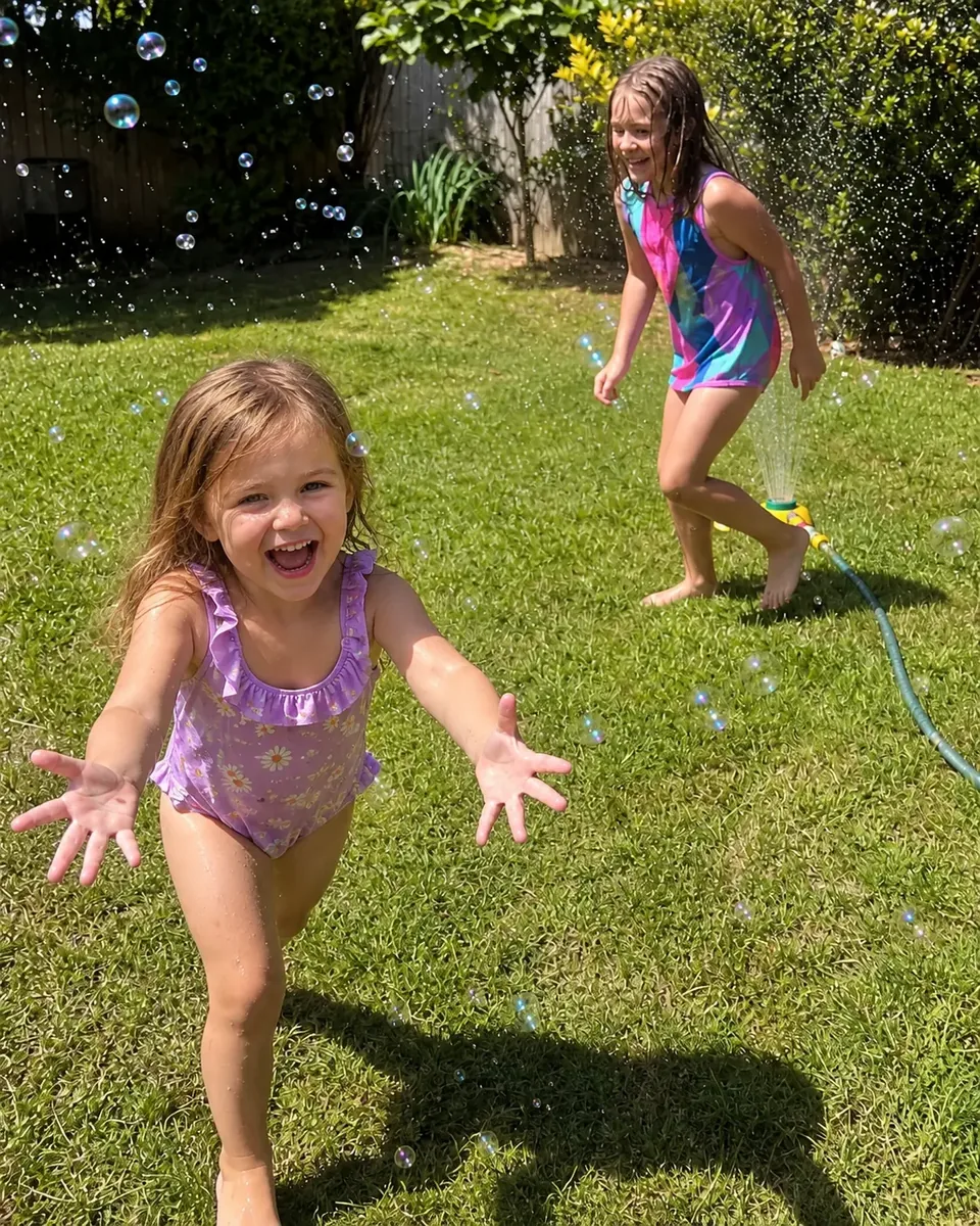 Balloons and laughter with friends